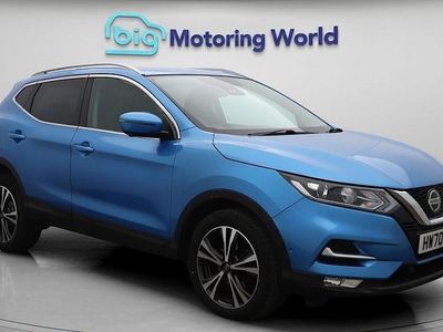 Used Nissan Qashqai N-Connecta 160 HP (117 kW) 2020 Blue SUV