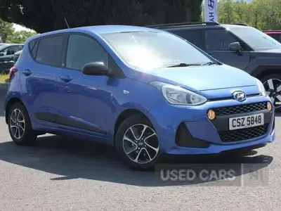 Used Hyundai i10 GO! 67 HP (49 kW) 2018 Blue Hatchback