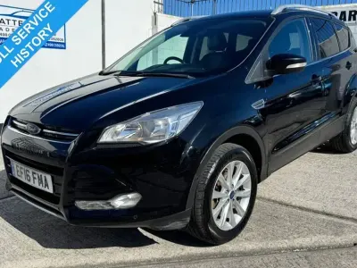 Used Ford Kuga Titanium 150 HP (110 kW) 2016 Black SUV