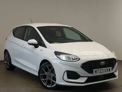 Used Ford Fiesta ST-Line 100 HP (73 kW) 2023 White Hatchback