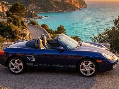 Used Porsche Boxster S 2001 Blue Cabriolet