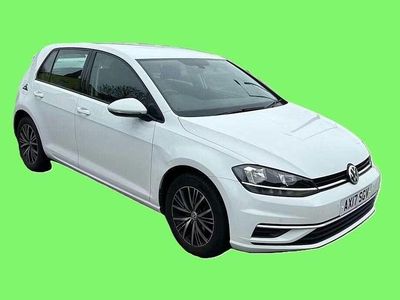 Used VW Golf VII SE 125 HP (91 kW) 2017 White Hatchback