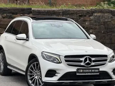 Used Mercedes GLC350 AMG line 258 HP (189 kW) 2017 White SUV