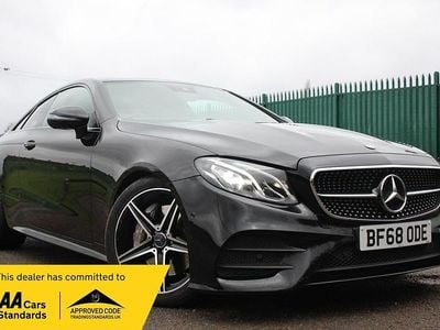 Black Used 2018 Mercedes E300 AMG Line Premium Coupe | £16,990 (Fair price)