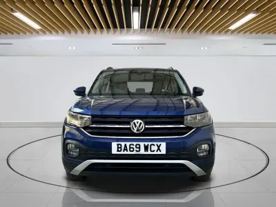 Used VW T-Cross SE 115 HP (84 kW) 2020 Blue SUV