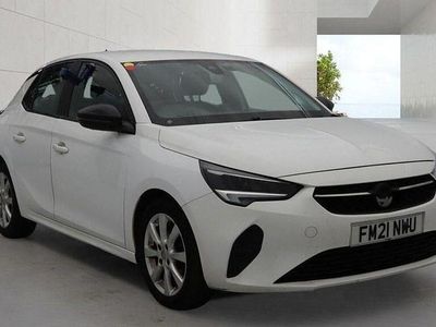 Used Vauxhall Corsa 102 HP (75 kW) 2021 White Hatchback