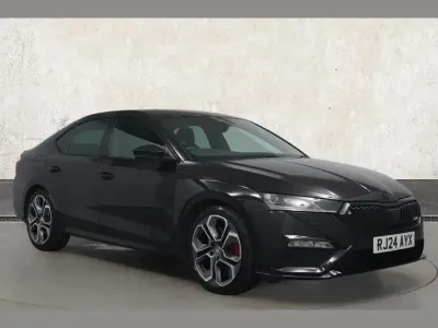Used Skoda Octavia vRS 245 HP (180 kW) 2024 Black Hatchback