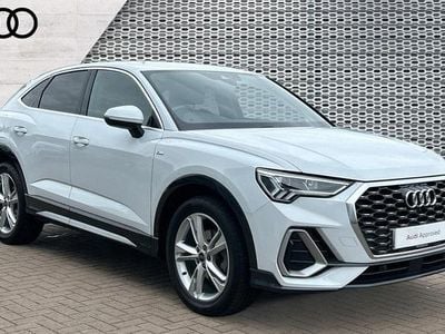 White Used 2024 Audi Q3 Sportback S-Line SUV | £31,590 (Fair price)