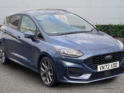 Used Ford Fiesta ST-Line 101 HP (74 kW) 2022 Blue Hatchback
