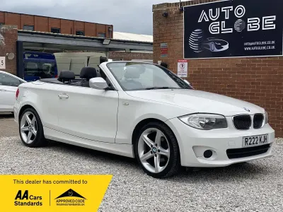 Used BMW 118 Cabriolet Exclusive 2013 White Cabriolet