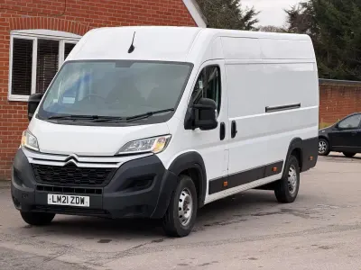 Used Citroën Relay 140 HP (102 kW) 2021 White Van