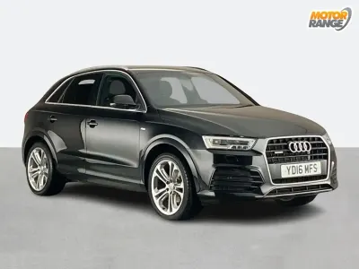 Used Audi Q3 S-line plus 184 HP (135 kW) 2016 Black SUV