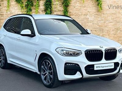 Used BMW X3 M Sport 184 HP (135 kW) 2019 White SUV