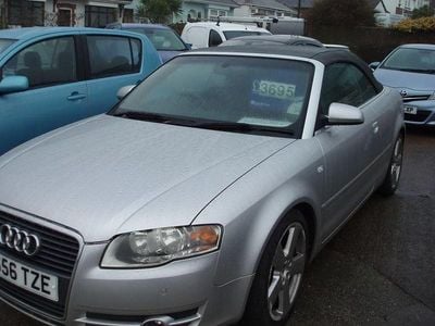 Used Audi A4 Cabriolet S-Line 161 HP (118 kW) 2006 Silver Cabriolet