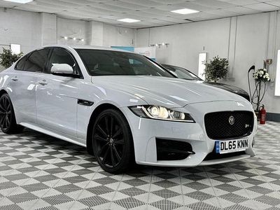 White Used 2016 Jaguar XF R-Sport Sedan | £10,991 (Fair price)