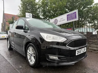 Used Ford C-MAX Zetec 120 HP (88 kW) 2017 Black MPV