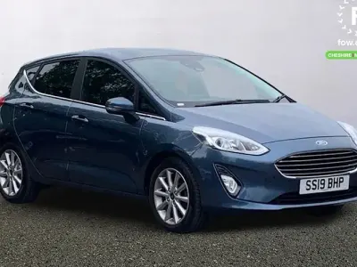 Używany Ford Fiesta Titanium X 125 KM (91 kW) 2019 Niebieski Hatchback