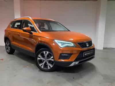 Usado Seat Ateca Ecomotive 115 HP (84 kW) 2017 Laranja SUV