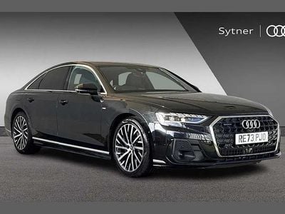 Black Used 2023 Audi A8L S-Line Sedan | £44,500