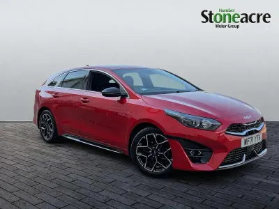 Used Kia ProCeed GT-Line 160 HP (117 kW) 2021 Red Estate