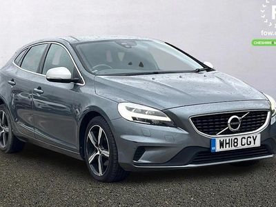 Used Volvo V40 R-Design 122 HP (89 kW) 2018 Grey Hatchback