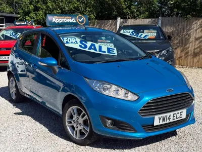 Gebraucht Ford Fiesta Zetec 2014 Blau Kleinwagen