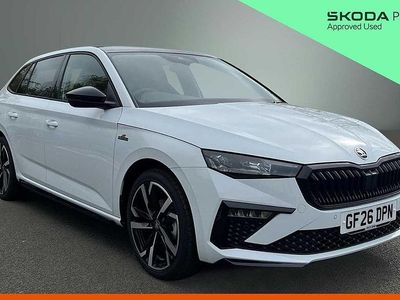 Used Skoda Scala Monte Carlo 116 HP (85 kW) 2026 Moon white metallic Hatchback