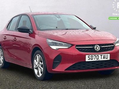 Used Vauxhall Corsa 75 HP (55 kW) 2020 Red Hatchback