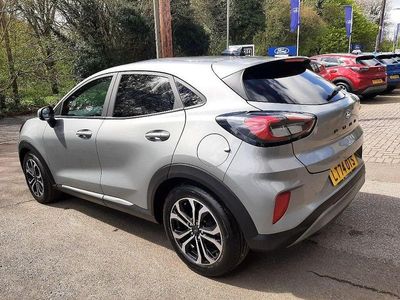 Used Ford Puma Titanium 125 HP (91 kW) 2024 Solar silver SUV