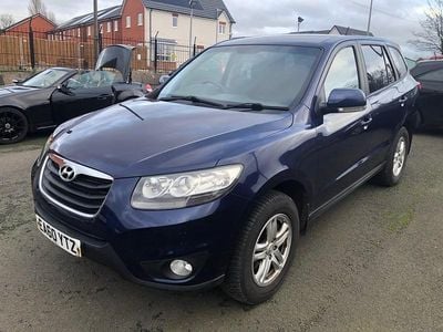 Used Hyundai Santa Fe Style 194 HP (142 kW) 2010 Blue metallic SUV