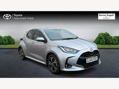Used Toyota Yaris Hybrid Design 116 HP (85 kW) 2025 Silver Hatchback