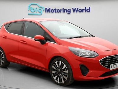 Used Ford Fiesta Titanium X 125 HP (91 kW) 2021 Red Hatchback