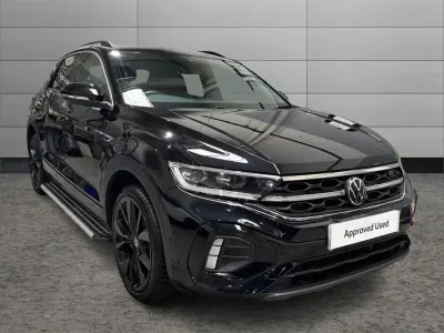 Used VW T-Roc R-line 150 HP (110 kW) 2022 Black SUV