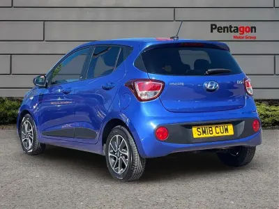 Używany Hyundai i10 GO! 67 KM (49 kW) 2018 Niebieski Hatchback