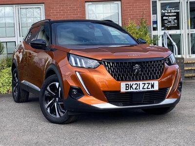 used Peugeot 2008 1.2 PURETECH GT EAT EURO 6 (S/S) 5DR PETROL FROM 2021 FROM WOLVERHAMPTON (WV14 7DG) | SPOTICAR