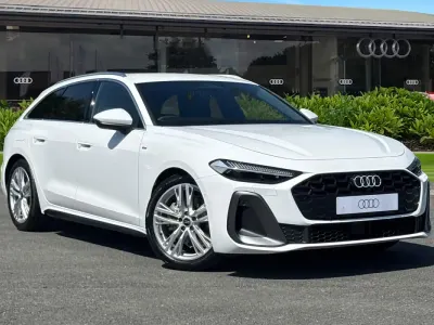New Audi A5 S-Line 2026 White Estate