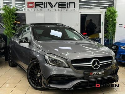 Grey Used 2018 Mercedes A45 AMG Premium Hatchback | £25,995 (Expensive)