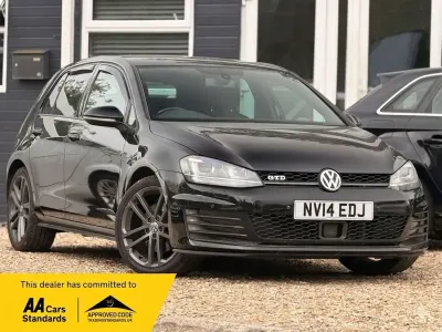 Used VW Golf VII GTD 2014 Black Hatchback