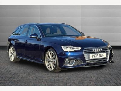 Blue Used 2019 Audi A4 S-Line Estate | £15,295 (Fair price)