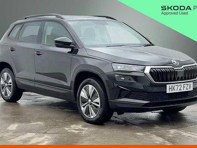 Used Skoda Karoq SE Drive 85 HP (62 kW) 2022 Black magic pearl effect SUV