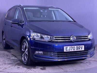 Blue Used 2021 VW Touran SEL MPV | £19,799 (Good price)