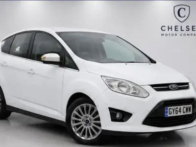 Used Ford C-MAX Titanium 125 HP (91 kW) 2014 White MPV