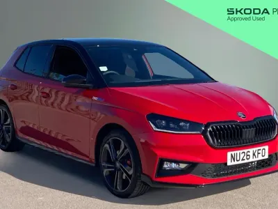 Used Skoda Fabia 177 HP (130 kW) 2026 Red Hatchback