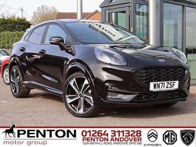 Used Ford Puma ST-Line X 125 HP (91 kW) 2021 Black SUV