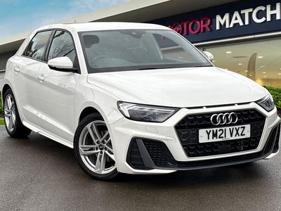 Used Audi A1 Sportback S-Line 110 HP (80 kW) 2021 White Hatchback
