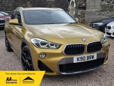 Used BMW X2 M Sport 192 HP (141 kW) 2018 Gold SUV