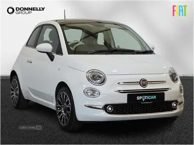 Used Fiat 500 2024 White Hatchback