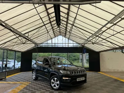 Used Jeep Compass Longitude 140 HP (102 kW) 2018 Brilliant black SUV