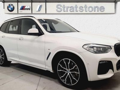 Used BMW X3 M Sport 187 HP (137 kW) 2021 White SUV