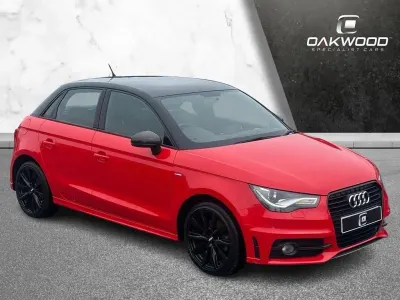 Used Audi A1 Sportback S-Line 2014 Red Hatchback